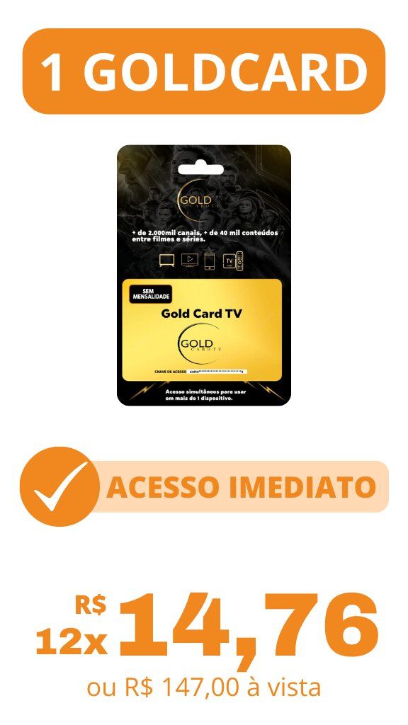 CONHEÇA A GOLD CARD