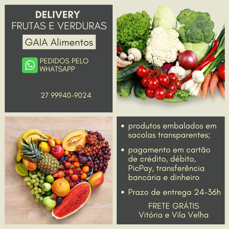 Delivery de frutas e verd